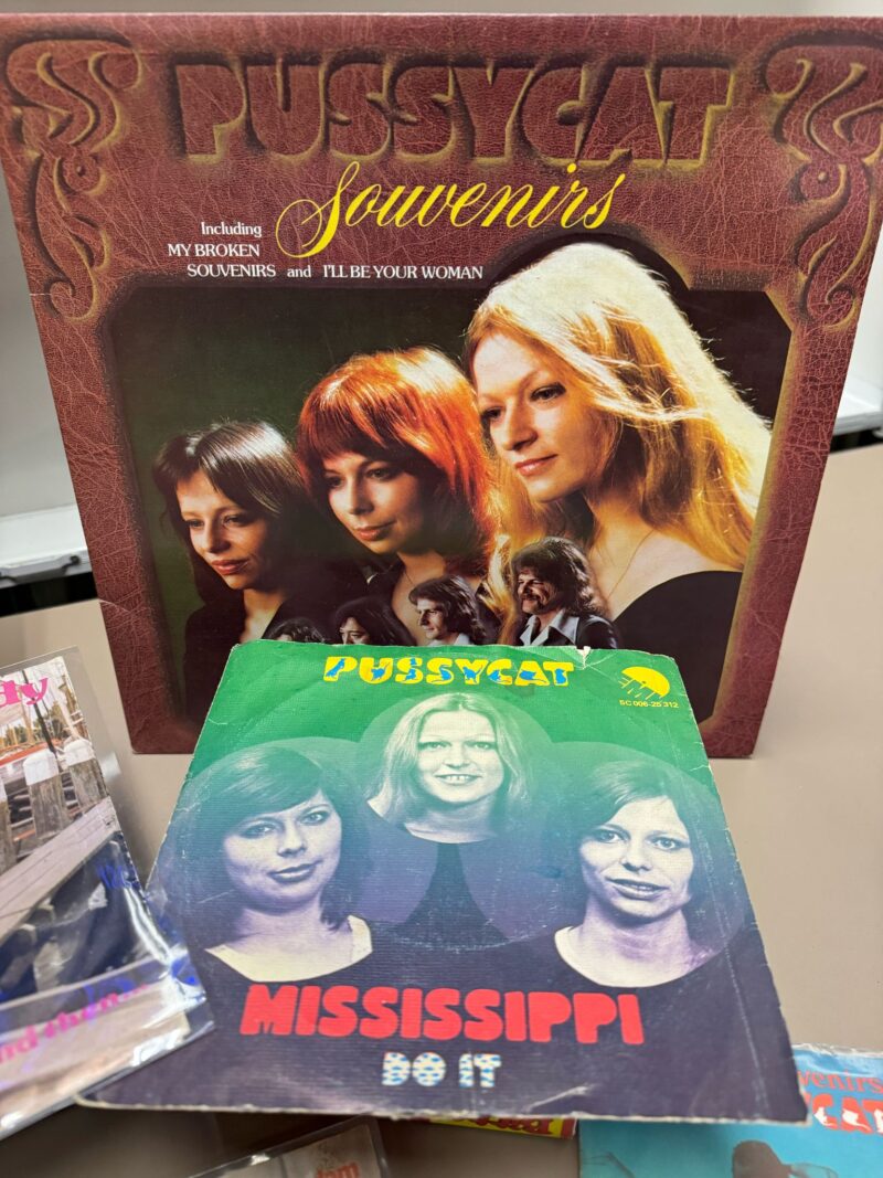 Collectie LP’s en Singles van Pussycat