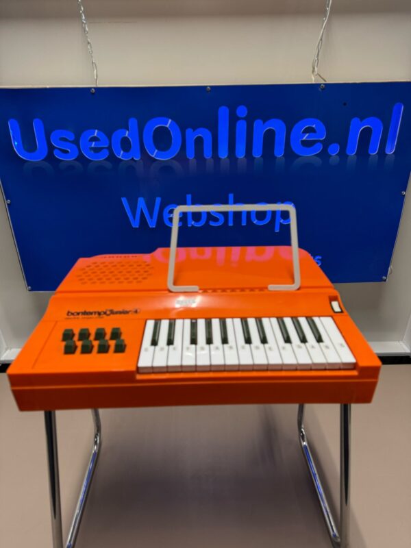 Vintage Bontempi junior Keyboard onderstel chrome