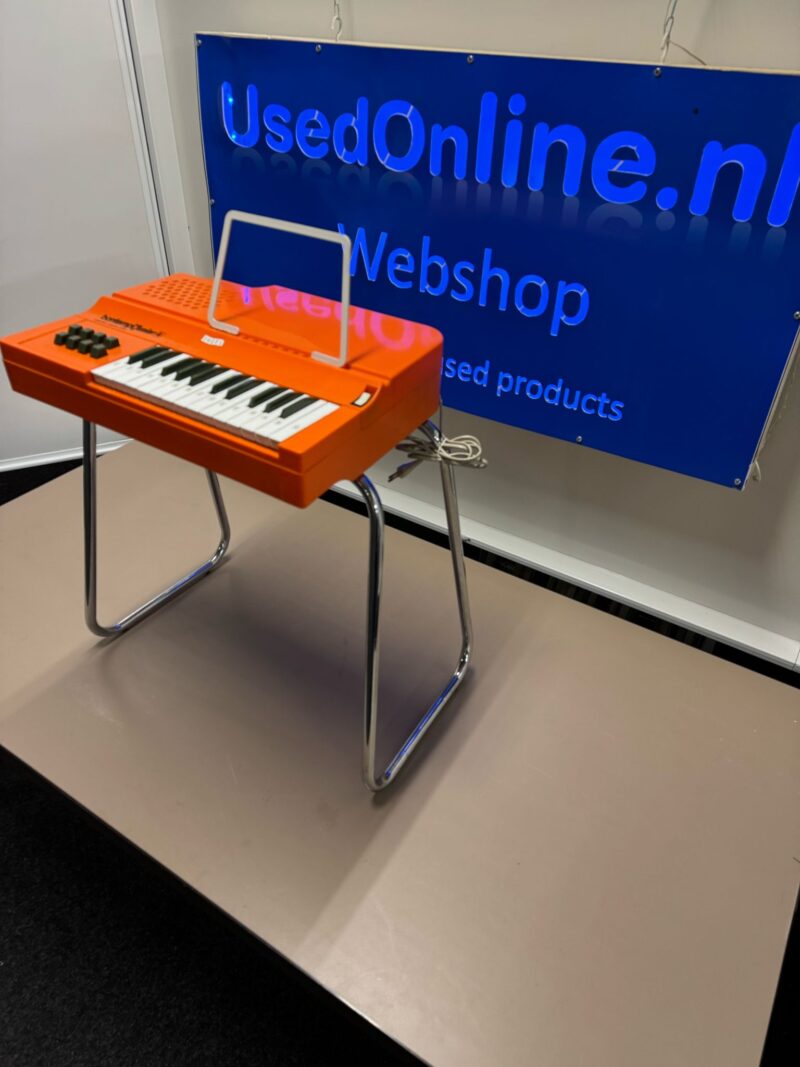 Vintage Bontempi junior Keyboard onderstel chrome - Afbeelding 4