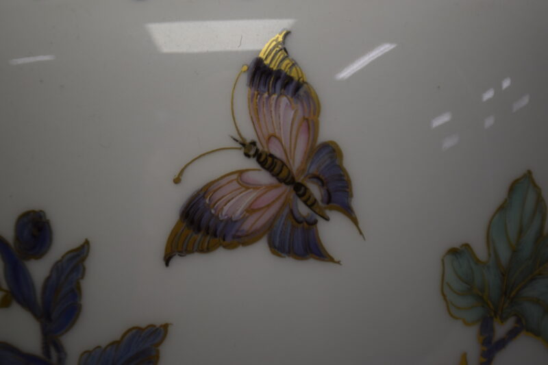 Kaiser Germany porseleinen vaas "Duchesse" van L. Nossek - decoratief bloem- en geometrisch ontwerp - Afbeelding 4