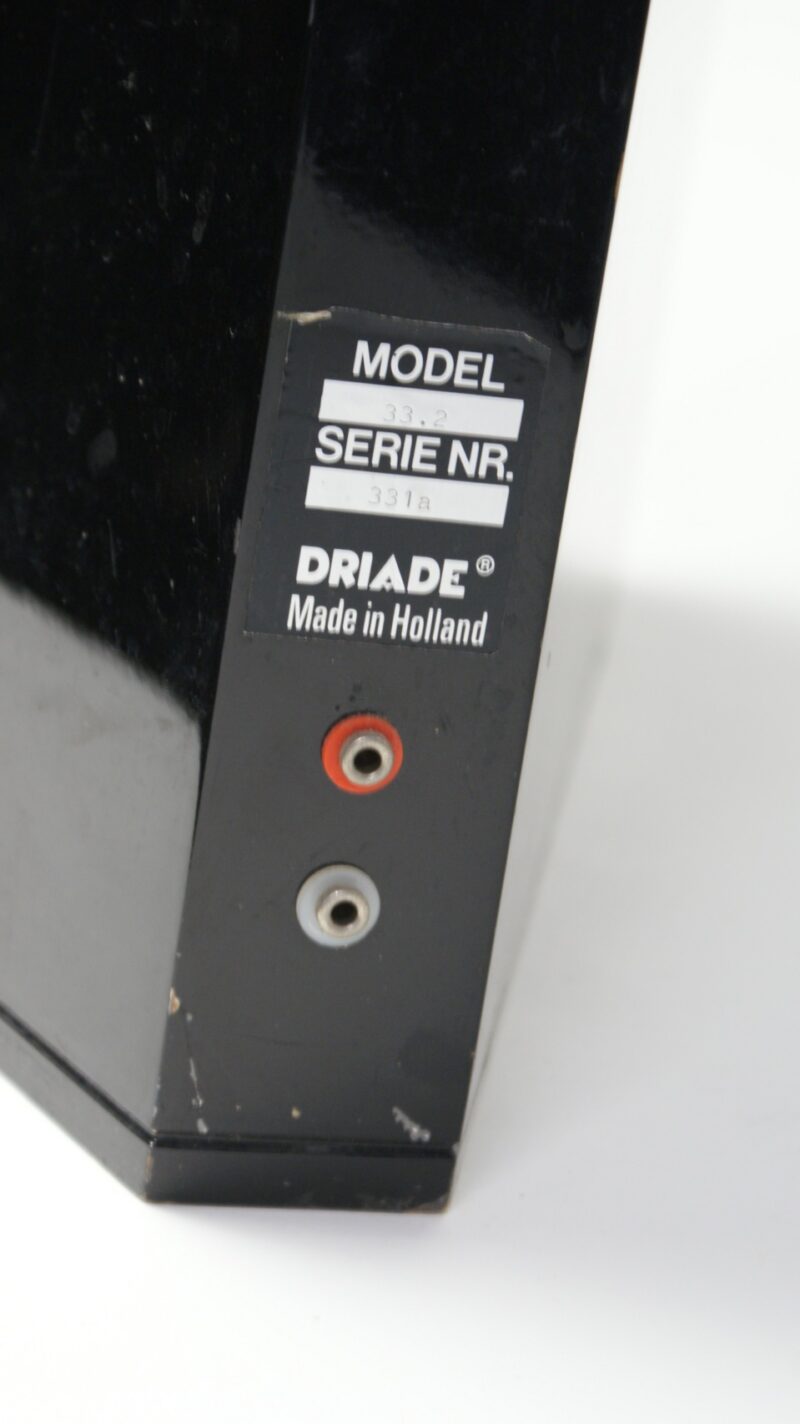 Paar van Driade 33.2 Vintage vloerstaande luidspreker – Gemaakt in Nederland - Afbeelding 8