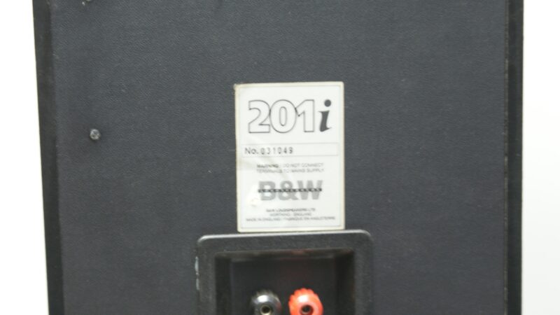 B&W 201i Hi-Fi boekenplankluidsprekers - Vintage passief stereopaar - Afbeelding 7
