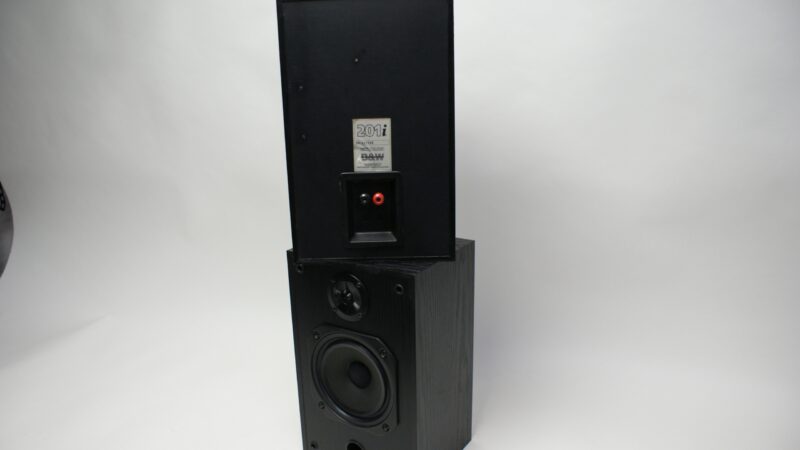 B&W 201i Hi-Fi boekenplankluidsprekers - Vintage passief stereopaar - Afbeelding 8
