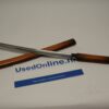 Japans Tanto-zwaard met houten Saya - handgesmeed stalen lemmet