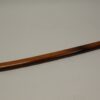 Japans Tanto-zwaard met houten Saya - handgesmeed stalen lemmet - Afbeelding 5