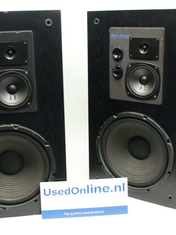 Omni Audio SA 12.3 Vintage 3-weg vloerstaande luidsprekers – 200W piekvermogen