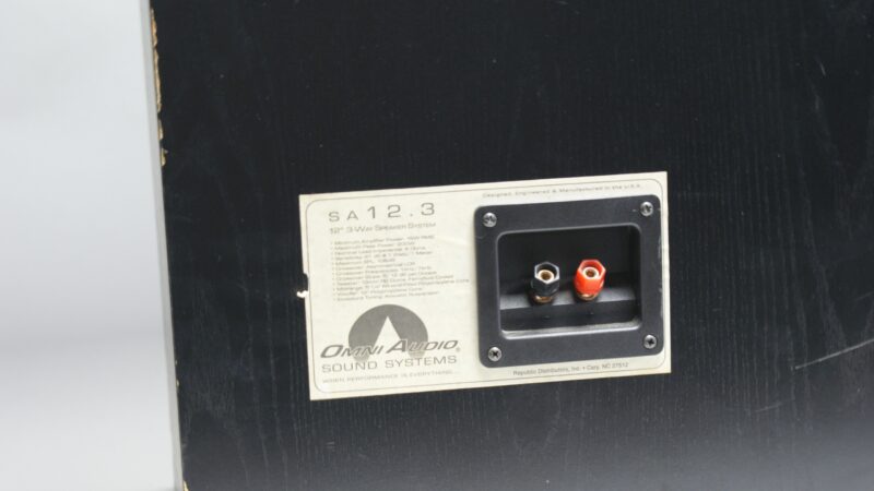 Omni Audio SA 12.3 Vintage 3-weg vloerstaande luidsprekers – 200W piekvermogen - Afbeelding 7