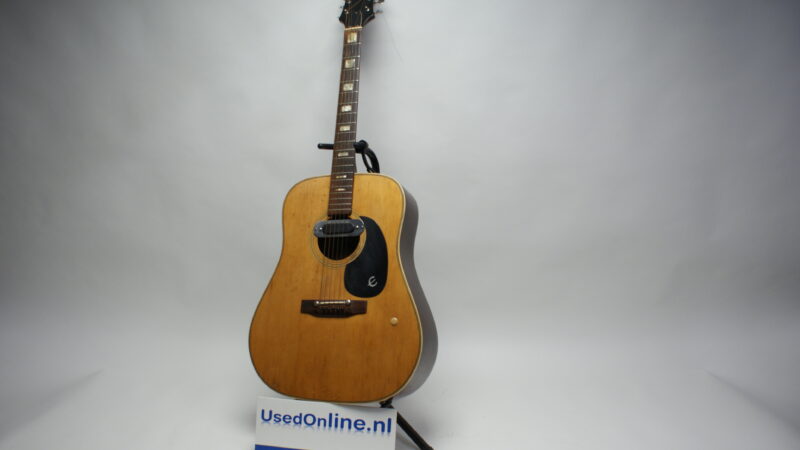 Vintage Epiphone FT-146 akoestische gitaar – Gemaakt in Japan (jaren 70) Met Booek