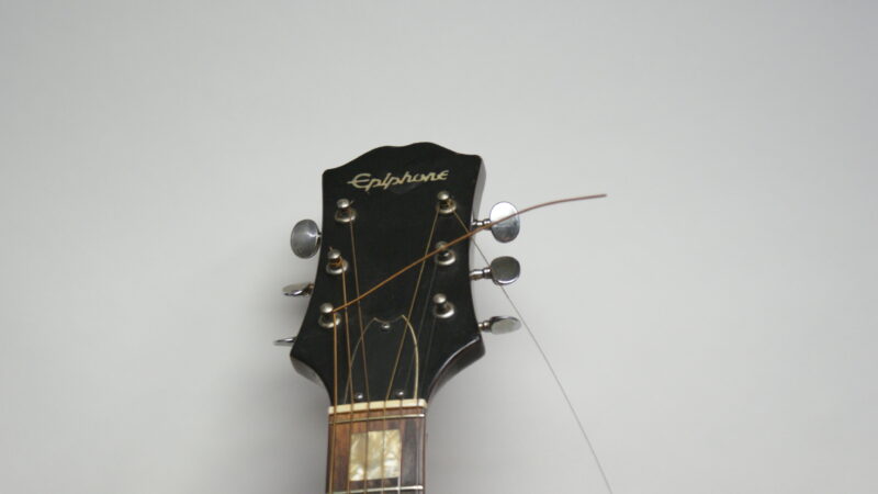 Vintage Epiphone FT-146 akoestische gitaar – Gemaakt in Japan (jaren 70) Met Booek - Afbeelding 4
