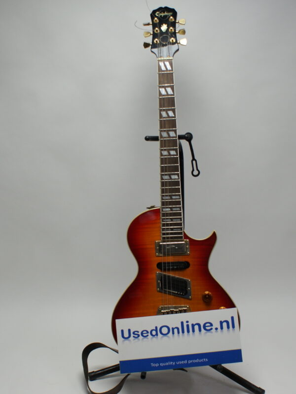 Epiphone Les Paul Special Flame Top – Handgemaakt in Korea (jaren 90) Met Boek
