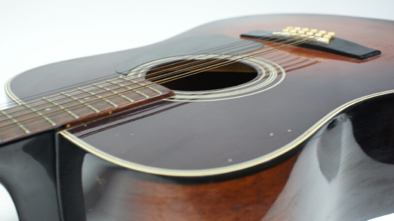 Ibanez PF20-12W 12-snarige akoestische gitaar – Gemaakt in Korea (jaren 90) - Afbeelding 7