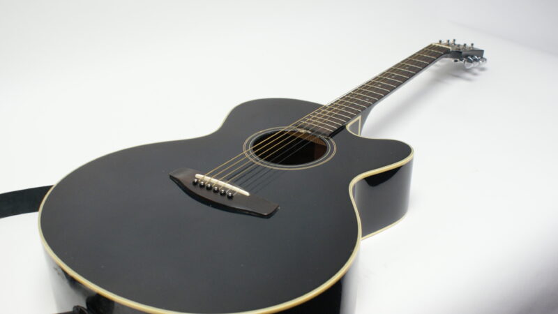 Yamaha CPX-15BL Compass Series akoestisch-elektrische gitaar – zwart - Afbeelding 3