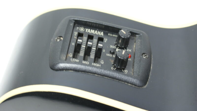 Yamaha CPX-15BL Compass Series akoestisch-elektrische gitaar – zwart - Afbeelding 5