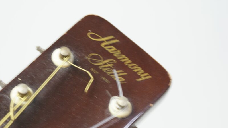 Harmony Stella Parlor akoestische gitaar – Vintage staartstukmodel (VS) - Afbeelding 5