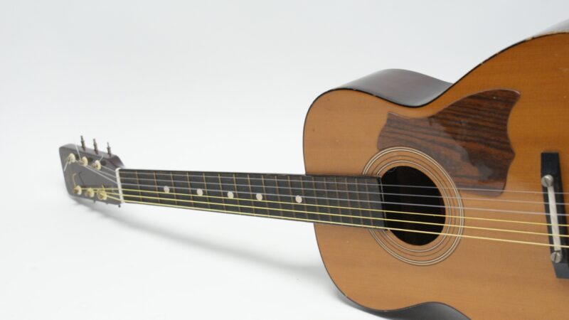 Harmony Stella Parlor akoestische gitaar – Vintage staartstukmodel (VS) - Afbeelding 6