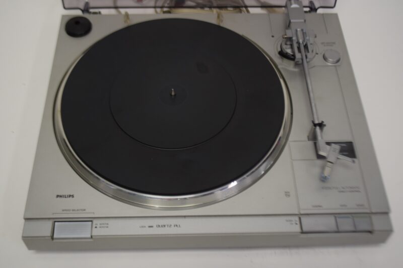 Philips 877 platenspeler – Quartz PLL, volautomatisch, directe aandrijving (vintage jaren 80) - Afbeelding 4