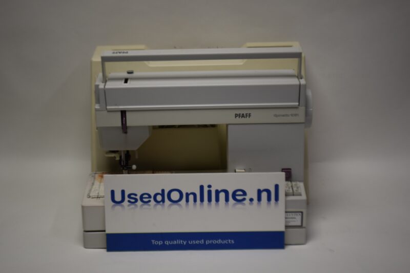 PFAFF Tipmatic 1051 elektronische naaimachine – Gemaakt in West-Duitsland met koffer en voetpedaal - Afbeelding 4