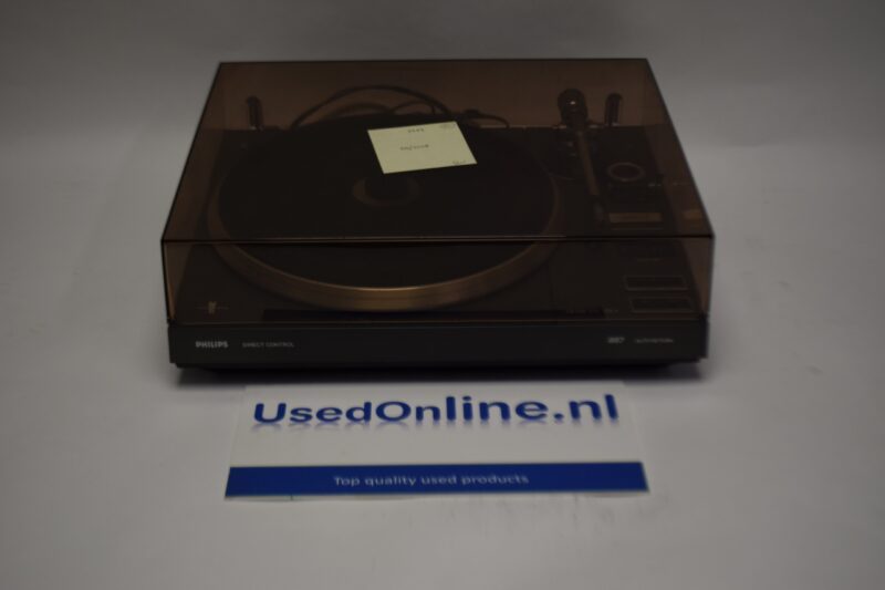 Vintage Philips 887 Auto Return Draaitafel – Quartz Direct Control