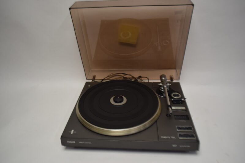 Vintage Philips 887 Auto Return Draaitafel – Quartz Direct Control - Afbeelding 5