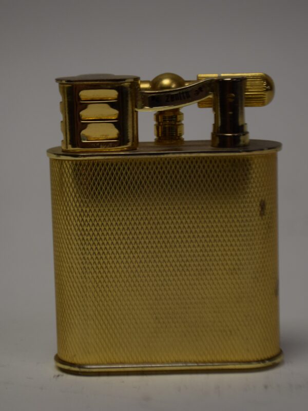 Vintage Zenith 5050 gouden butaangasaansteker – tafelmodel