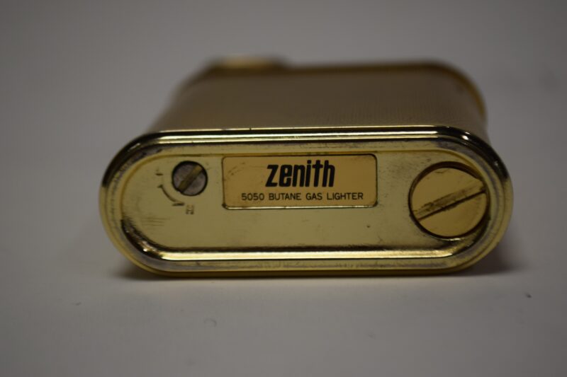 Vintage Zenith 5050 gouden butaangasaansteker – tafelmodel - Afbeelding 2