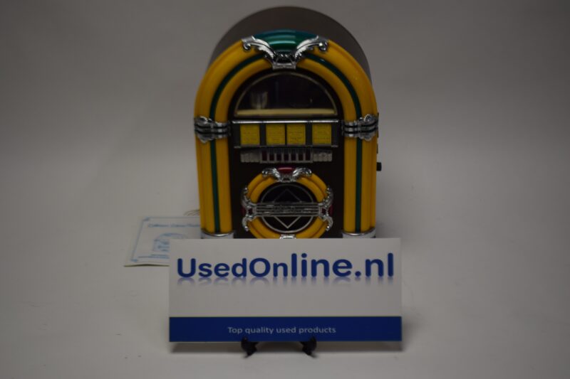 Klassieke verzamelaarseditie jukeboxradio – model CR-11 retro tafelmodel