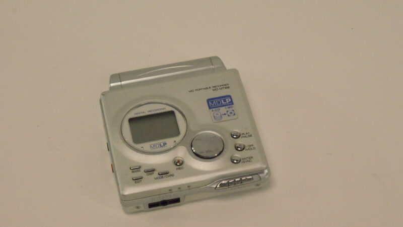 Sharp MD-MT88H(S) Draagbare MiniDisc Recorder (MDLP)