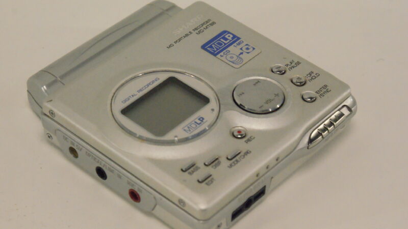 Sharp MD-MT88H(S) Draagbare MiniDisc Recorder (MDLP) - Afbeelding 6