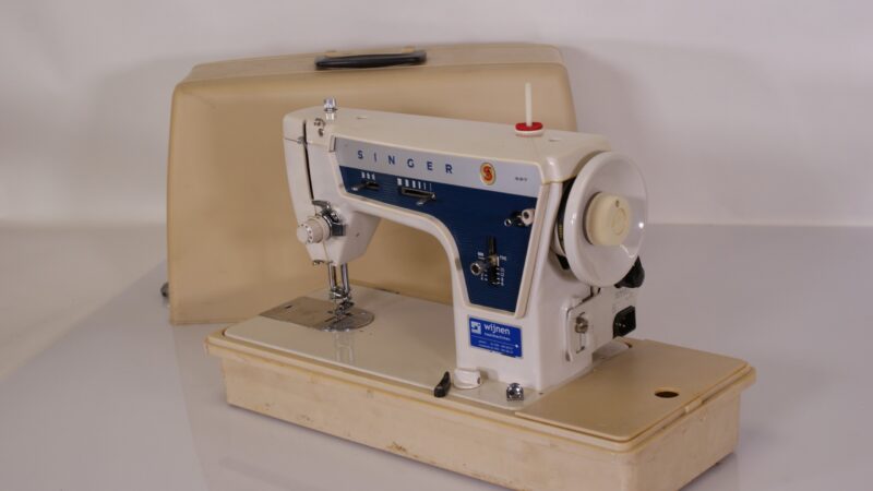 Singer 257 Naaimachine – Vintage Heavy Duty – Met Koffer en Voetpedaal