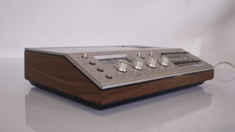 Philips N2536 Stereo Cassette Deck – Vintage Hifi Taperecorder met VU-meters - Afbeelding 3