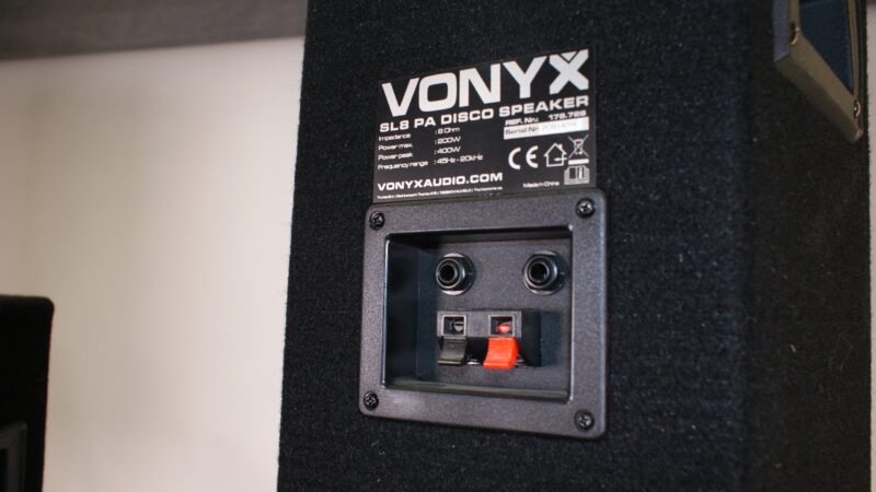 Set van 3 Vonyx & Max PA Speakers – 400W, 8 Ohm, Passief – - Afbeelding 5