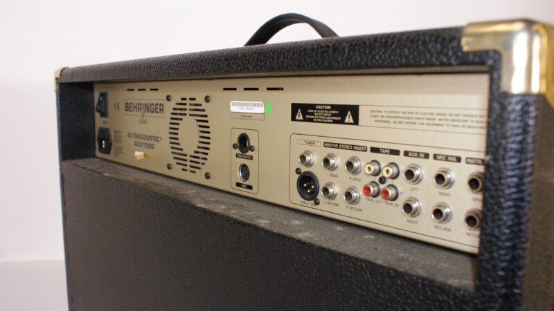 Behringer Ultracoustic ACX1000 Gitaarversterker – 2-Kanaals Combo Amp met DSP-effecten - Afbeelding 8
