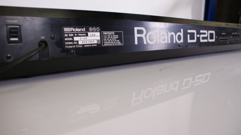Roland D-20 Multitimbral Linear Synthesizer met Sequencer - Afbeelding 3