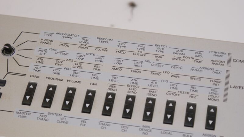 Yamaha CS2x Control Synthesizer 61-Key Performance Keyboard - Afbeelding 8