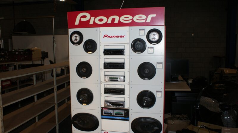 Pioneer Car Audio Showroom Display wand