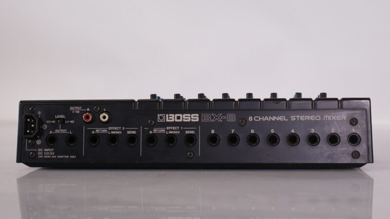 Boss BX-8 8-Kanaals Stereo Mixer – Vintage Audio Mengpaneel - Afbeelding 3