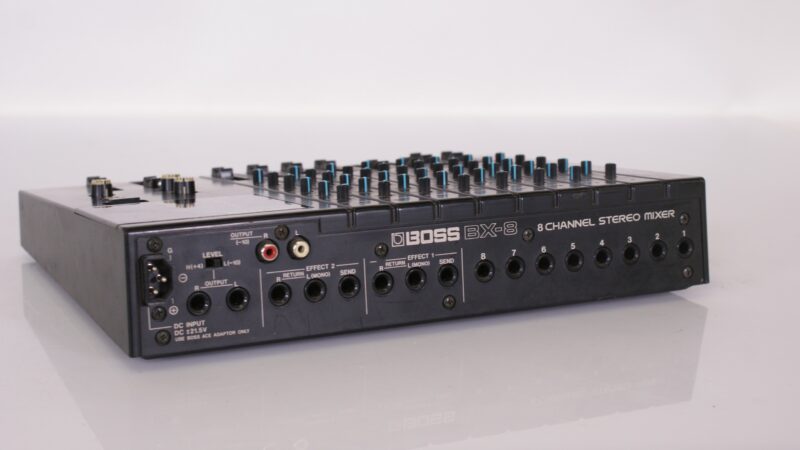Boss BX-8 8-Kanaals Stereo Mixer – Vintage Audio Mengpaneel - Afbeelding 4
