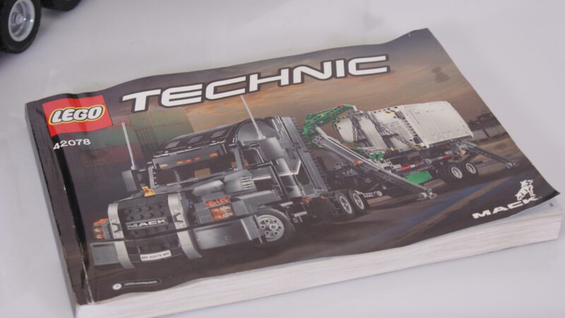 LEGO Technic 42078 Mack Anthem Truck met Aanhanger – Compleet - Afbeelding 4