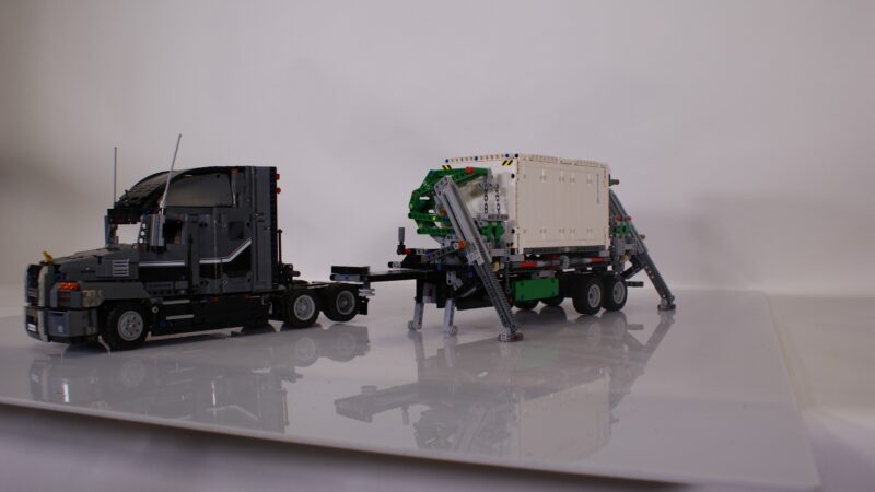 LEGO Technic 42078 Mack Anthem Truck met Aanhanger – Compleet - Afbeelding 6