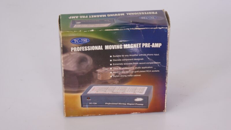 TCC TC-750 Phono Voorversterker – Moving Magnet Pre-Amp (MM)