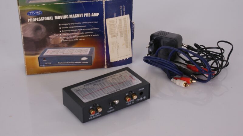 TCC TC-750 Phono Voorversterker – Moving Magnet Pre-Amp (MM) - Afbeelding 3