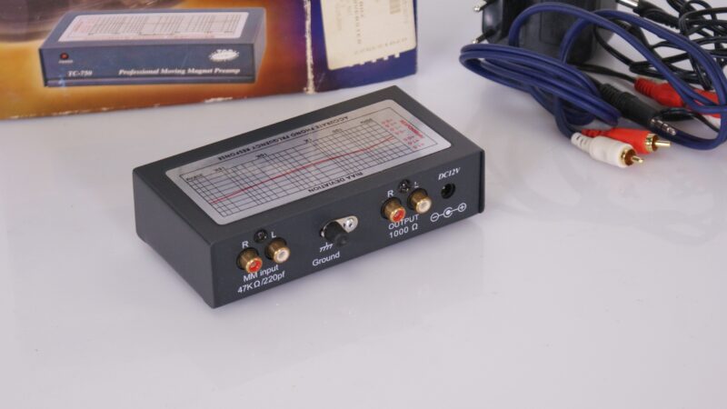 TCC TC-750 Phono Voorversterker – Moving Magnet Pre-Amp (MM) - Afbeelding 4