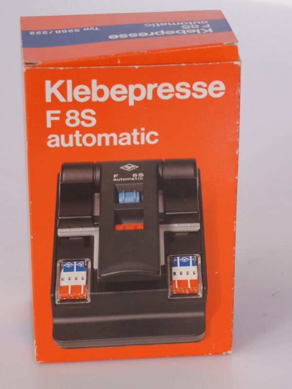 AGFA Klebepresse F8S Automatic – Super 8 Filmplakker