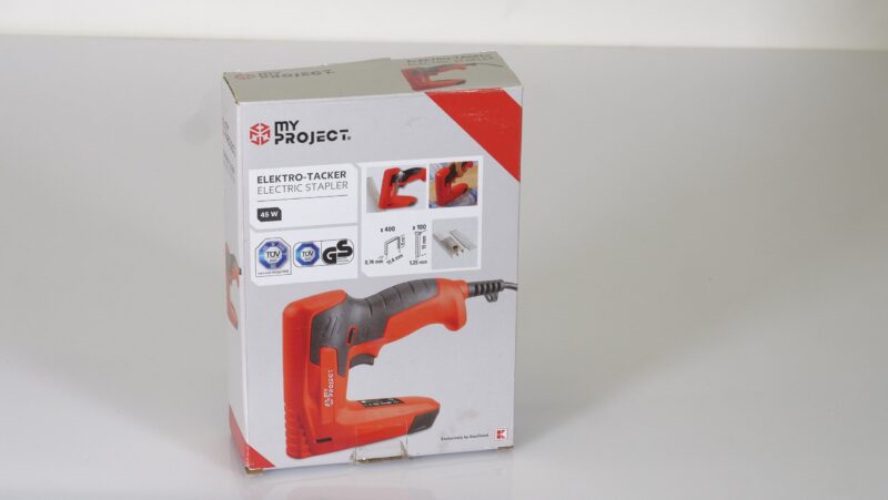 My Project Elektrische Tacker – 45W – Inclusief Nietjes en Spijkers - Afbeelding 2