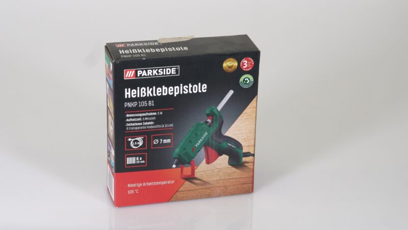 Parkside PNKP 105 B1 Lijmpistool – 5W Mini Heetlijmpistool met Lijmpatronen - Afbeelding 2