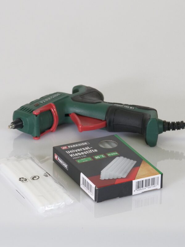 Parkside PNKP 105 B1 Lijmpistool – 5W Mini Heetlijmpistool met Lijmpatronen