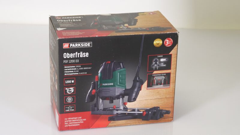 Parkside POF 1200 D3 Bovenfrees – 1200W Freesmachine met Accessoireset - Afbeelding 2