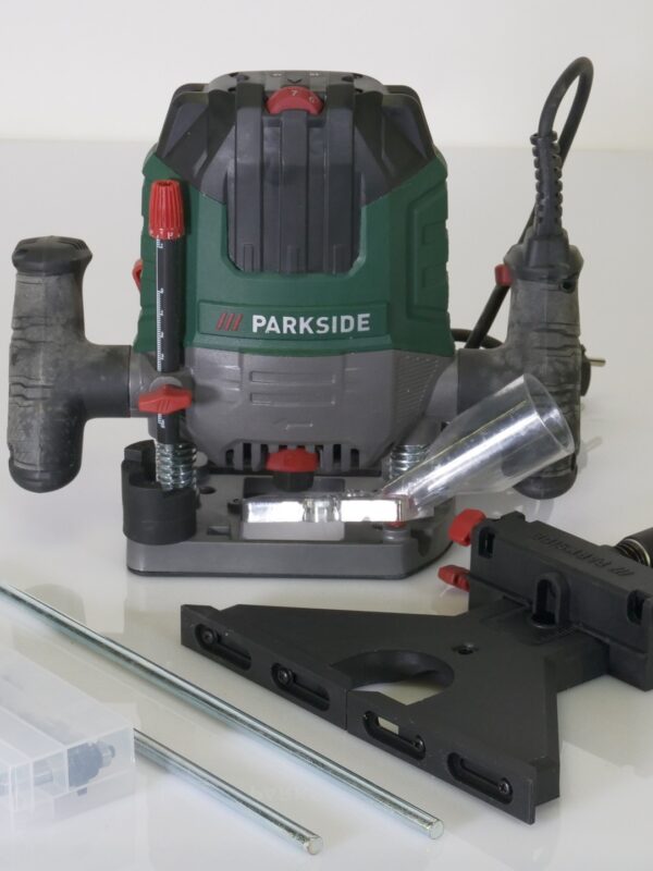 Parkside POF 1200 D3 Bovenfrees – 1200W Freesmachine met Accessoireset