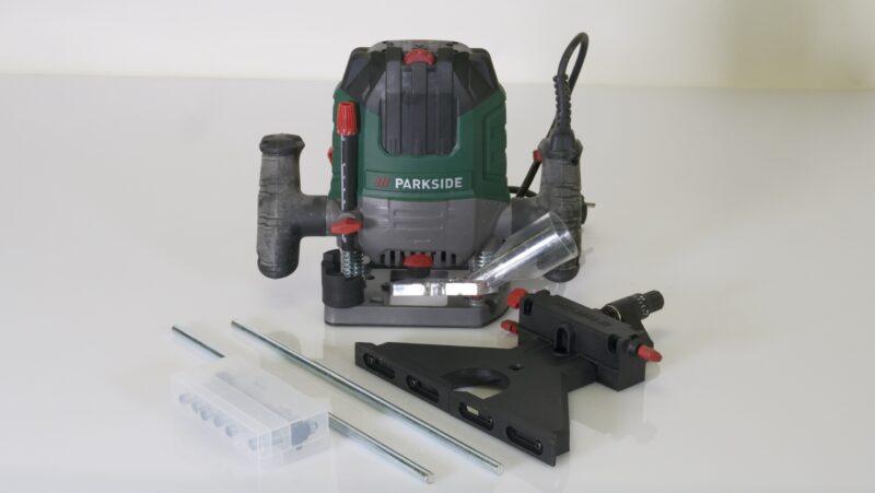Parkside POF 1200 D3 Bovenfrees – 1200W Freesmachine met Accessoireset