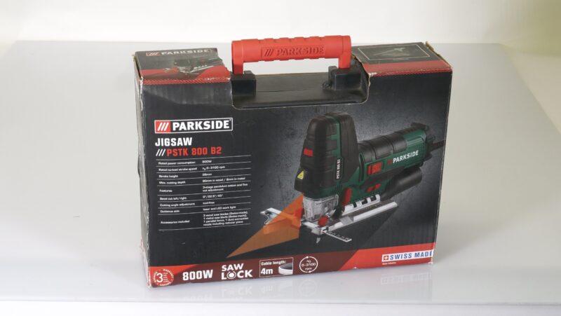 Parkside Decoupeerzaag PSTK 800 B2 – 800W, Incl. Koffer, Laser & LED - Afbeelding 3